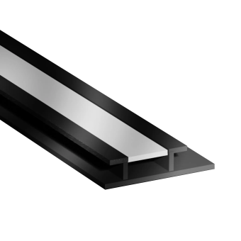 картинка Соединительный элемент с кабель каналом BLACK MATTE 5 мм  от магазина ТНП