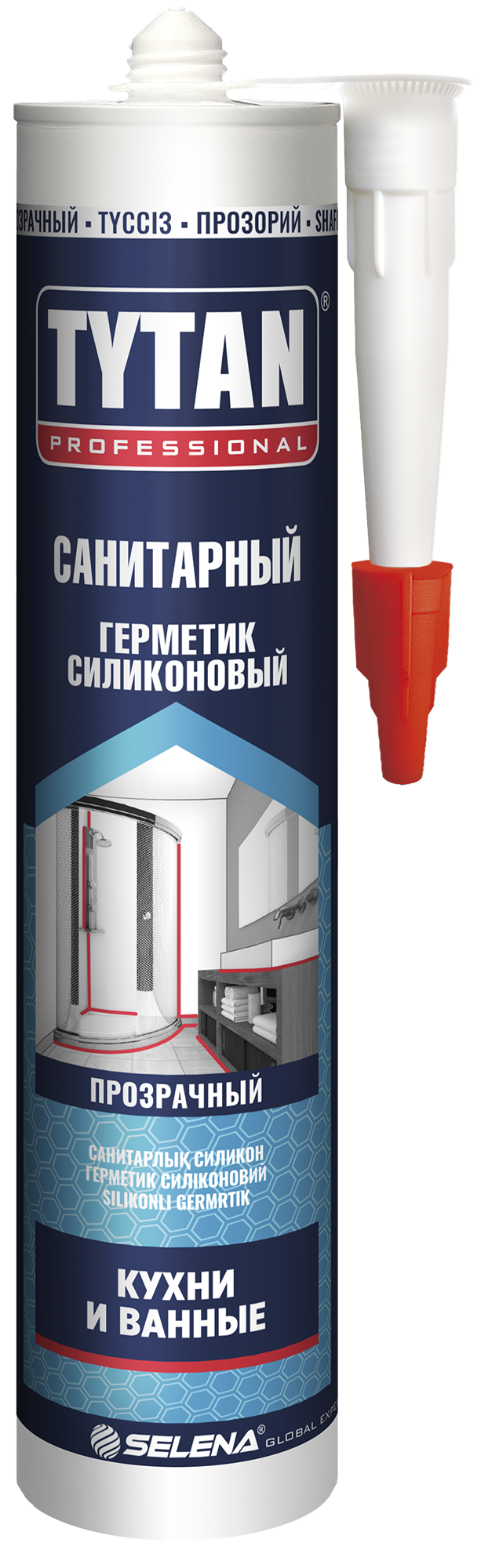 картинка Силикон санитарный TYTAN (280 мл) бесцветный от магазина ТНП