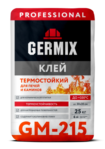 картинка Клей Термостойкий GERMIX GM-215 PRO 25 кг (56) от магазина ТНП