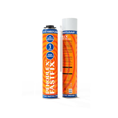 картинка Клей-пена однокомпонентная в аэрозольной упаковке «PENOPLEX FASTFIX STANDARD» от магазина ТНП