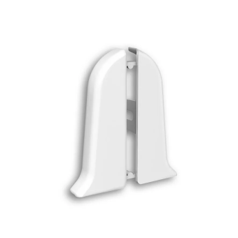 картинка Торцевые (пара) для плинтуса 70мм "Деконика", 547 Лофт светло-серый от магазина ТНП