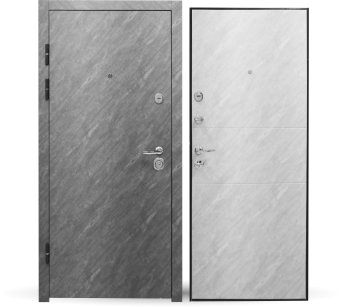 картинка Дверь мет. STRONG 802 Бетон 960*2050*80 L от магазина ТНП