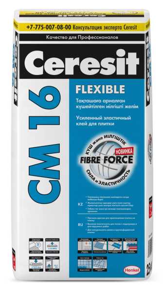 картинка CERESIT CM16 T.ADHESIVE 25 KG KZ/RU (48) от магазина ТНП