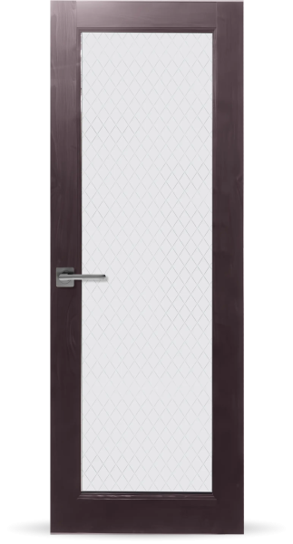 картинка Полотно дверное ПДО Bronze-20-8-10 [ ПВХ Орех шоколадный] от магазина ТНП