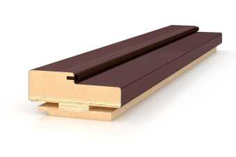 картинка Короб телескоп. МДФ 26*80*2070 ПВХ Орех пекан с упл. (44) от магазина ТНП