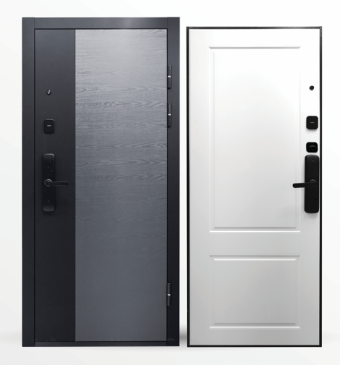 картинка Дверь мет. STRONG EZ 1012 МДФ/Белый Классик E.Z. 960*2050 R от магазина ТНП