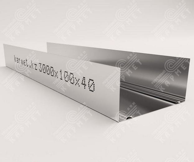 картинка Профиль оц.под ГКЛ 100*40  0,5  (12шт) от магазина ТНП