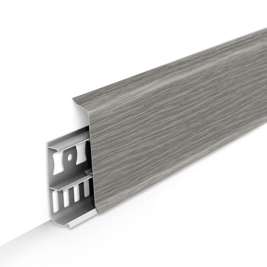 картинка Плинтус напольный 85мм 2,2м "Деконика", 210 Дуб пепельный (20шт) от магазина ТНП