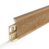 картинка Плинтус напольный 70мм 2,2м "Деконика", 221 Дуб янтарный (20шт) от магазина ТНП