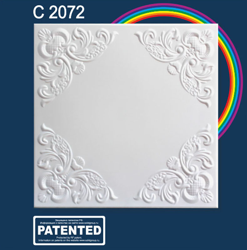 картинка Плита потолочная 2072 (2 м кв)/ 38 м2 кор экструдированная от магазина ТНП