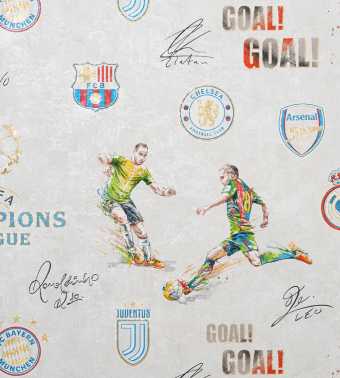 картинка Обои декор г.т. на флиз. основе арт.11330-03 Футбол, 10м*1,06м-НСЛС-RU-0004-Ц-00013-24-S, Произв от магазина ТНП