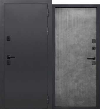 картинка Дверь мет. Термо Эверест Бетон лофт грей (960 мм) левая от магазина ТНП
