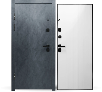 картинка Дверь мет. STRONG 1006 Белый 960*2050*90 L от магазина ТНП