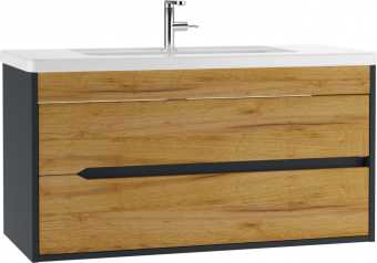 картинка Тумба подвесная под умывальник "Maria 100" Karat В2 Домино DK3204T от магазина ТНП