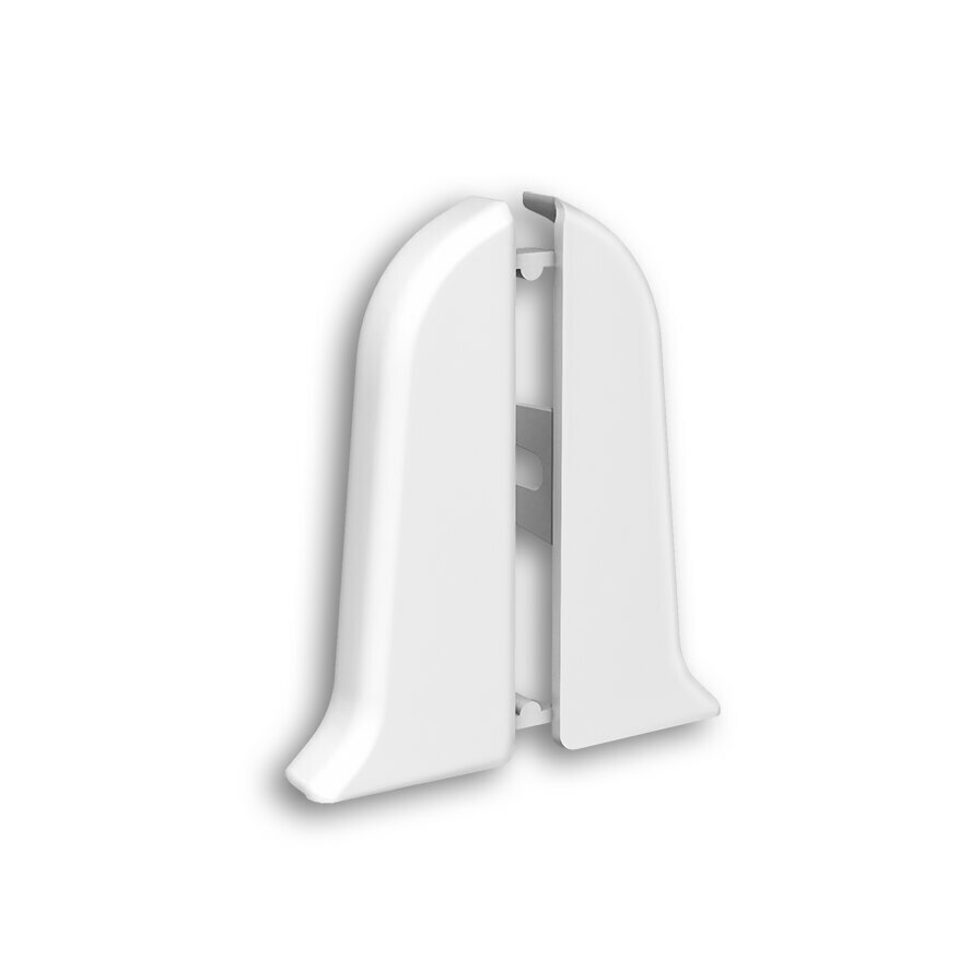 картинка Торцевые (пара) для плинтуса 55мм "Идеал Классик", 208 Дуб мокко  (10пар) от магазина ТНП