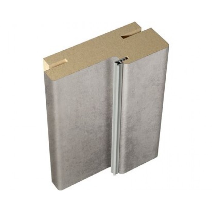 картинка Деталь короба ТЕЛЕСКОП с уплотнителем 26х70х2050 (3) цемент светлый от магазина ТНП