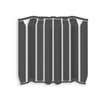 картинка Накладки для плинтуса прямоугольного 80мм "Идеал Дюра" (набор из 8 эл. во фл.), 093 Графит от магазина ТНП