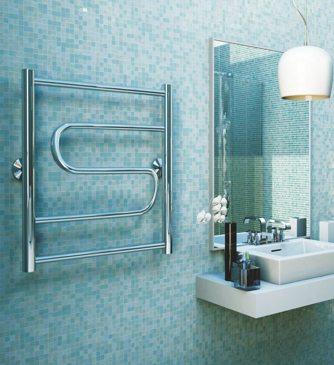 картинка Полотенцесушитель Сонет (32-19) 50*50 от магазина ТНП