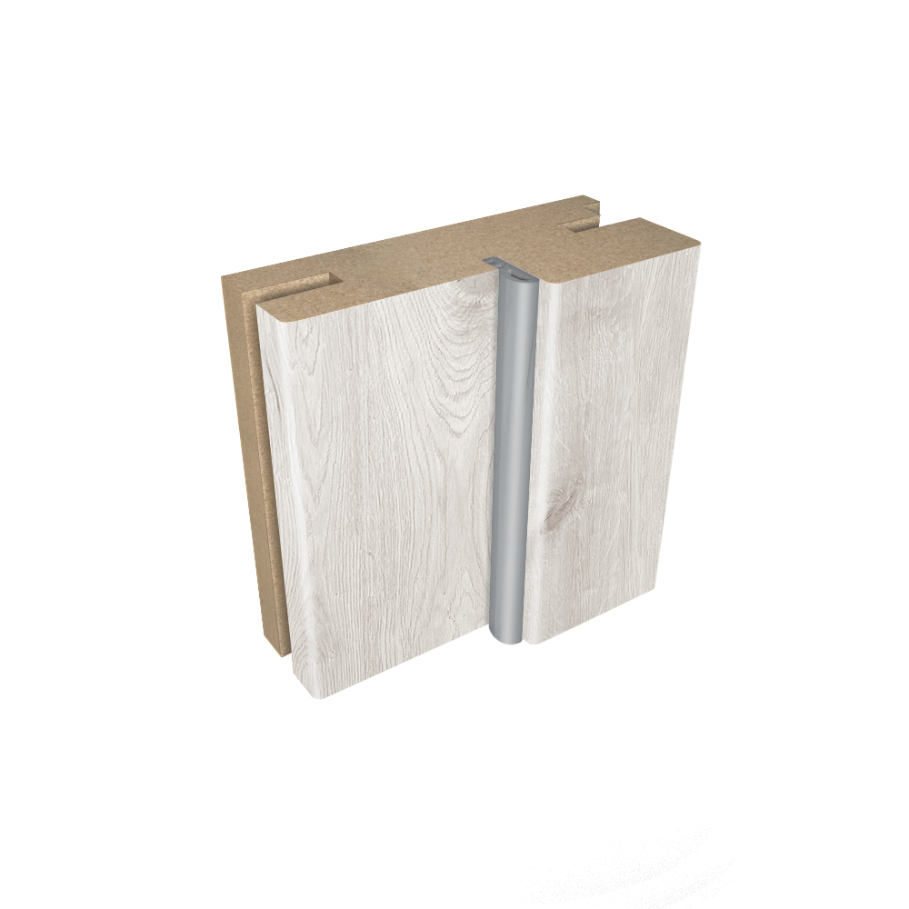картинка Деталь короба ТЕЛЕСКОП с уплотнителем 26х70х2050 ПВХ дуб арктик от магазина ТНП