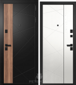 картинка ОРФЕЙ-315 (Черный софт+вяз барон темный 258 Тангент Перламутр 259 Сатин черный 860*2050 R) от магазина ТНП