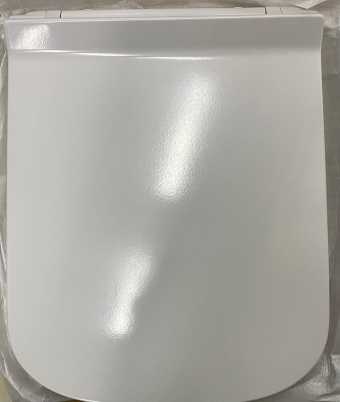 картинка Glossy White Seat Cover/ Глянцевый белое сиденье KZ816 от магазина ТНП
