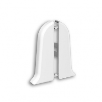 картинка Торцевые (пара) для плинтуса 70мм "Деконика", 007 Черный от магазина ТНП