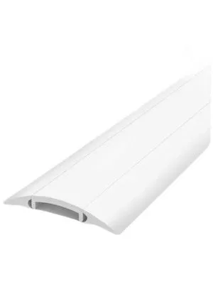 картинка Порог с монтажным каналом 42мм 1,6м "Идеал", 001 Белый от магазина ТНП