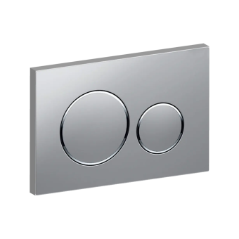 картинка Кнопка смыва белая хромированная KZ003Q-C от магазина ТНП