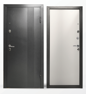 картинка Дверь мет. STRONG 604 Белый Вертикаль 860*2050 R от магазина ТНП