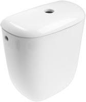 картинка Бачок керамический "Уни" кнопка боковой подвод (без арматуры) от магазина ТНП