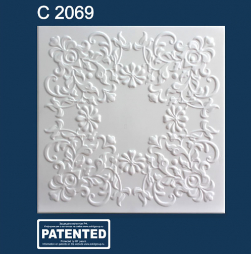 картинка Плита потолочная 2069 (2 м кв)/ 36 м2 кор экструдированная от магазина ТНП