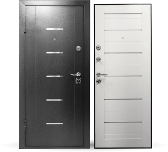 картинка Дверь мет. STRONG 707 Ясень латте царга 960*2050*70 R от магазина ТНП