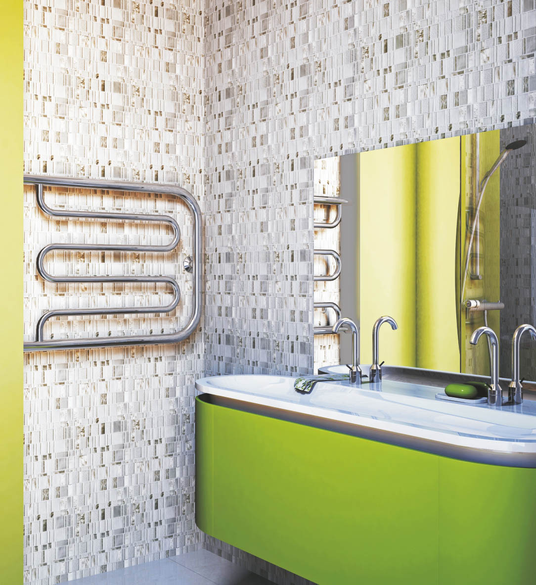 картинка Полотенцесушитель ОМЕГА (25) 60/60 от магазина ТНП