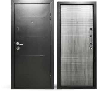 картинка Дверь мет. STRONG 706 Ясень серый 960*2050*65 R от магазина ТНП