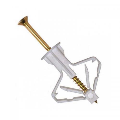 картинка Дюбель Molly 8*50 бурт с универсальным шурупом 3,5*55 мм в зиплоке от магазина ТНП