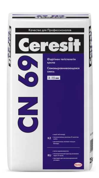 картинка CERESIT CN69 САМОВЫРАВ-Я СМЕСЬ 25 KG KZ/ (48) от магазина ТНП