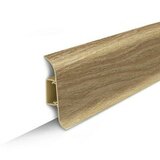 картинка Плинтус напольный с центральной планкой 55мм 2,2м "Идеал Классик", 206 Дуб коньячный (40шт) от магазина ТНП