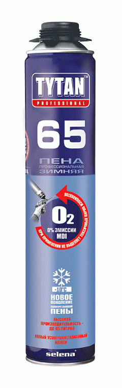 картинка Пена TYTAN ПРОФ ЗИМНЯЯ О2 (750 мл) от магазина ТНП