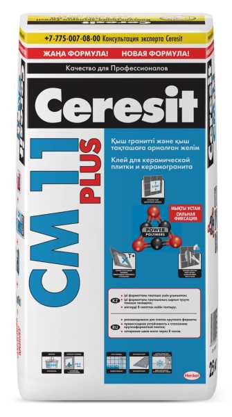 картинка клей CERESIT CM11 T.ADHESIVE 25 KG KZ/RU (48) от магазина ТНП
