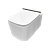 картинка Glossy White Wall-Hung Toilet/ Глянцевый белый подвесной унитаз KZ832B-C 520*345*355 от магазина ТНП