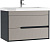 картинка Тумба подвесная под умывальник "UNIT 80" Karat Серый тауп В2 Домино DK3216T от магазина ТНП