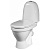 картинка Унитаз компакт "Виктория" эконом (Белый) (Sanita) от магазина ТНП